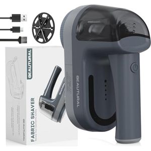 Elektrisch Pluisscheerapparaat - Oplaadbaar USB-C met 2 Snelheden en 2000 mAh Batterij voor Kleding en Stof