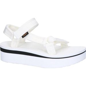 Witte Sandalen Teva Flatform