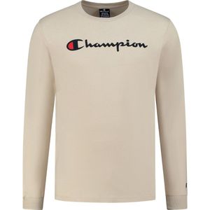 Champion Embroidered Longsleeve T-shirt Mannen - Maat L