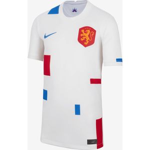 Nike Nederland 2022 Stadium Uit Voetbalshirt voor kids - Wit - Maat S