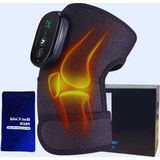 Kniemassageapparaat, 3-in-1, knie-, schouder-, elleboogbrace met 5 verwarming en 3 massage, draadloze verwarmde kniebandage, oplaadbaar, instelbare maat, voor pijnverlichting, geschenken
