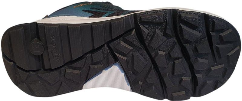 SUPERFIT Sneakers 'Free Ride 00563'  petrol / zwart