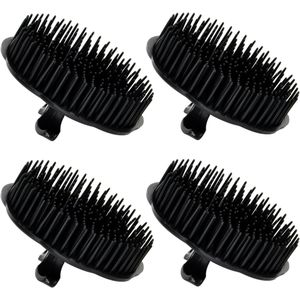 4 Pieces Hoofdmassage Borstels - Hoofdmassage - Haarreiniging - Shampoo Borstels - Massage Haar Borstel - Hoofdmassage Borstel - Scalp Shower Borstel
