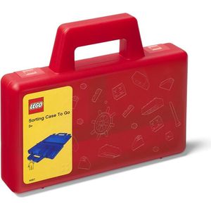 LEGO - Sorteerkoffer To Go, Rood