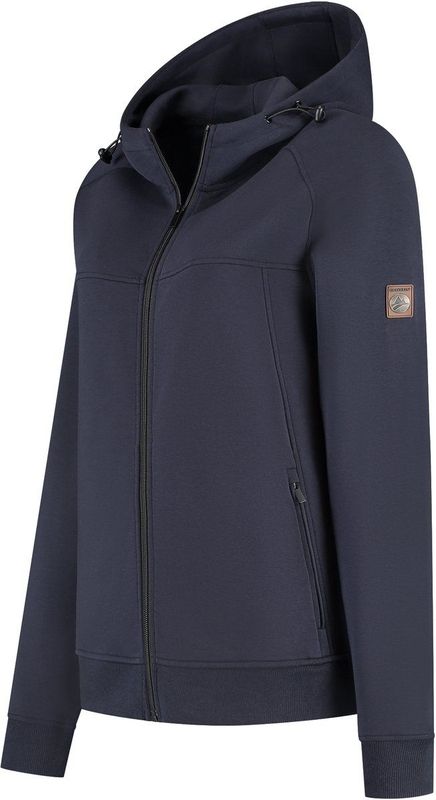 Travelin' Stine Dames - Outdoorvest - Sweater - Navy