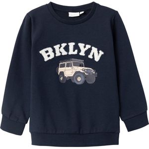 Name it sweater jongens - blauw - NMMkonrad - maat 104