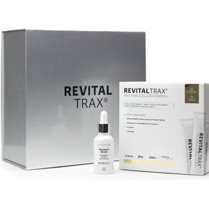 RevitalTrax® Anti-Aging Gift Box - Cadeau - Geschenkdoos - Huidverzorging - Collageen - Vitamine C serum