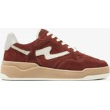 VIA VAI Sam Levi Sneakers - Leer - Bordeaux - Maat 38