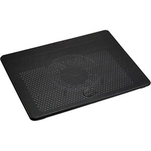 Laptopkoeler - Verstelbaar - Dubbele Ventilatoren - Zwart
