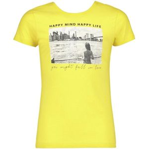 Blue Seven meiden t-shirt - geel - Maat 152
