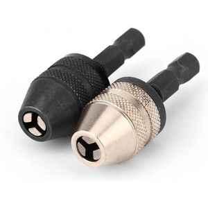 Snelwisseladapter boorkop 03-3 mm SG 1/4 inch - snelspanboorhouder met zeskantige schachtadapter - automobielen garages - zoekwoord zoekwoord .
