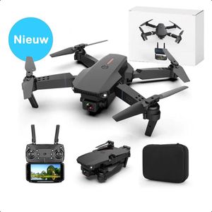 TechEssentials HD Dual Camera Wifi Drone - Met Case - Zwart | Volwassenen - Kinderen - Buiten - Gps