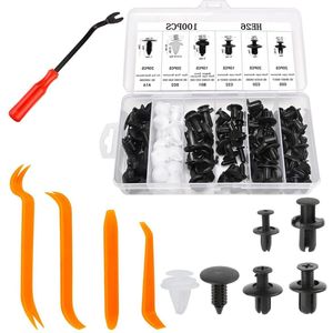 Demontagegereedschapsset van kunststof voor auto - Paneelhouder verwijdergereedschap kit - Radiopaneelhouder dashboard hefboomgereedschap - 12 stuks