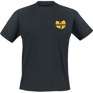 Wu-Tang Clan Black Logo Heren T-shirt - zwart - S