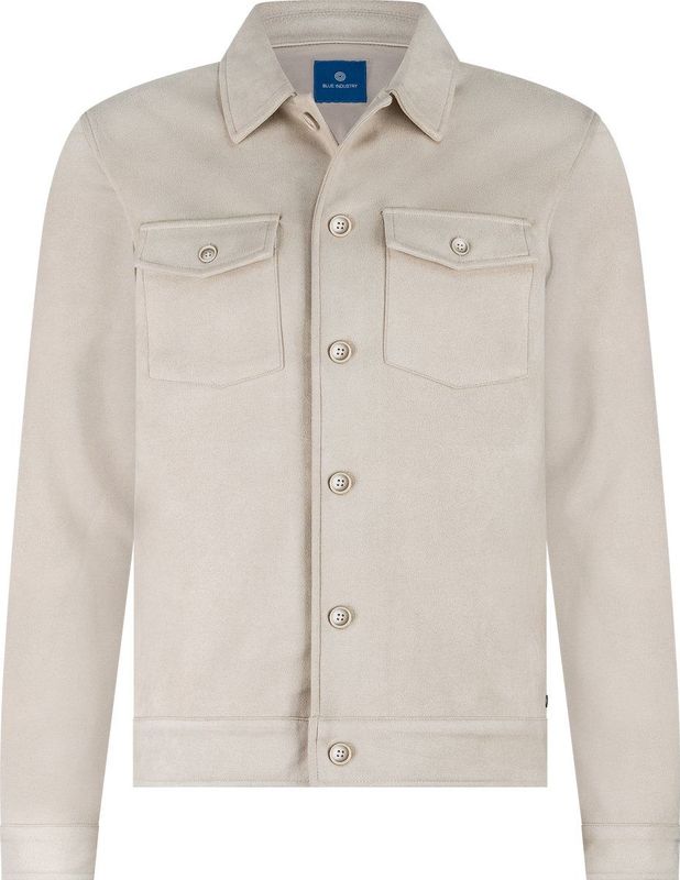 Blue Industry - Overshirt - Suède Look - Normale Fit