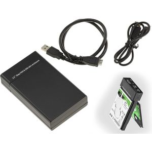 USB 3.0 Externe Behuizing voor 2 SATA 2.5 Harde Schijven met RAID 0 1 0+1