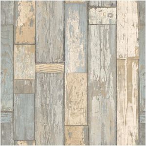 Dutch Wallcoverings vliesbehang sloophout - beige