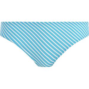 Freya JEWEL COVE BIKINI BRIEF XS Dames Bikinibroekje - Stripe turquoise - Maat XS