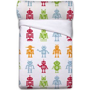 Pierre Cardin - Dekbedovertrek Set - Wit - Bed van 105 - 3 Onderdelen