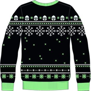 Star Wars Kids - The Mandalorian - Grogu Gebreide trui zwart 140