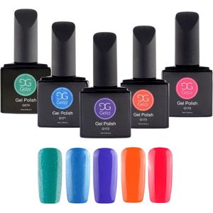Gelzz Gellak Festival Vibes Collectie - - Dekkende kleur - 10ml - Vegan