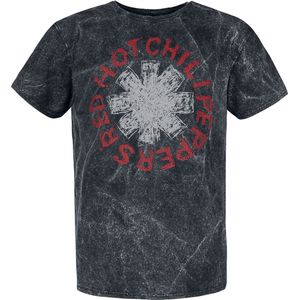 Red Hot Chili Peppers Scratch Logo Heren T-shirt - zwart - S