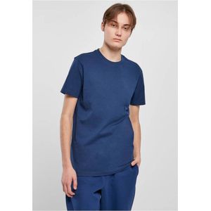 Urban Classics - Basic Heren T-shirt - S - Blauw