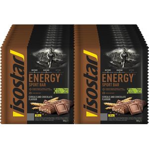 Isostar Energy sportbar chocolate & cereals 20x 3 pack