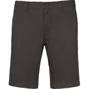 Kariban Heren chino bermudashorts K750 - Dark Grey - 58 NL (52 FR)