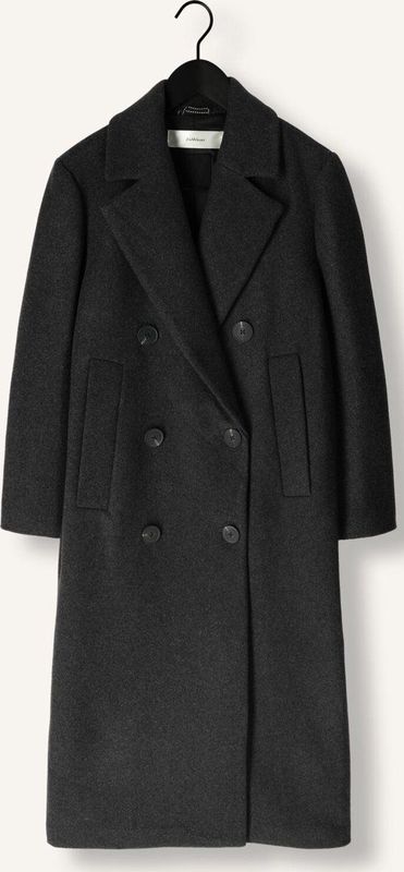 INWEAR - Yunah IW Long Coat - Winterjas - Donkergrijs