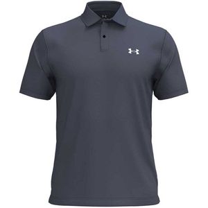 Under Armour - T2G Pique Polo - Downpour Gray - 100% Polyester - Ruime Pasvorm