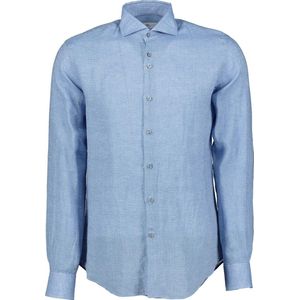 Gentiluomo Overhemd - Slim Fit - Blauw - 42