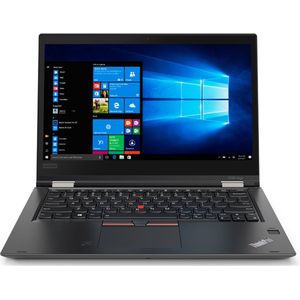 Lenovo ThinkPad X380 Yoga Intel® Core™ i5 i5-8250U Hybride (2-in-1) 33,8 cm (13.3") Touchscreen 8 GB DDR4-SDRAM 256 GB SSD Wi-Fi 5 (802.11ac) Windows 10 Pro Zwart