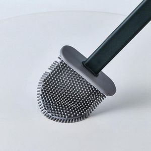 Watshome toiletborstel met houder - siliconen - hygiënisch - milieuvriendelijk