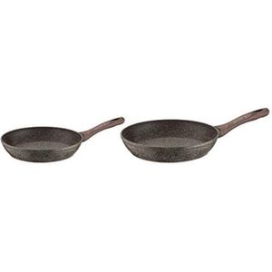 kookpotten / pannen set - Non-stick / Koekenpannenset, frying pan set, PFAS-vrij, vaatwasserbestendig