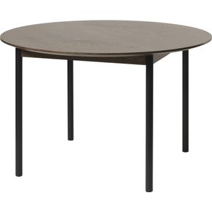 Magnus ronde eiken eettafel - Ø120 cm - espresso