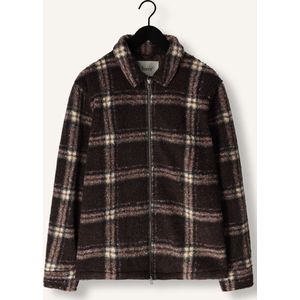 Forét Cabin Zip Fleece Jassen Heren - Winterjas - Bruin - Maat XXL