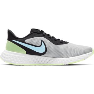 Nike Sportschoenen - Maat 36.5 - Vrouwen - lichtgrijs/zwart/lichtblauw/lichtgroen