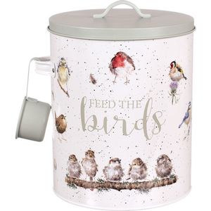 Groot Blik voor Vogelvoer - Feed the Birds Tin - Wrendale Designs - Voorraadblik - Voorraadbus