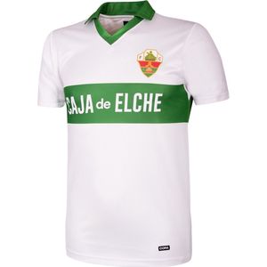 COPA - Elche CF 1987/88 Retro Voetbalshirt - Heren - Wit - L