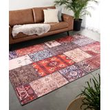 Patchwork vloerkleed - Fade No.1 rood/multi 305x405 cm