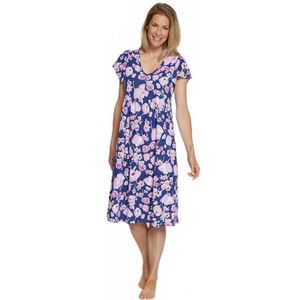 Nachthemd met korte mouwen en print