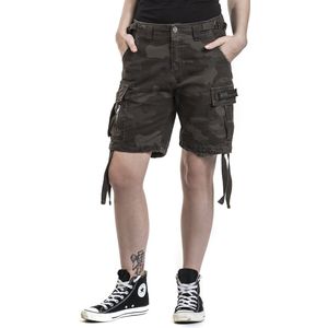 Black Premium by EMP Camouflage cargo shorts - Dames - 27
