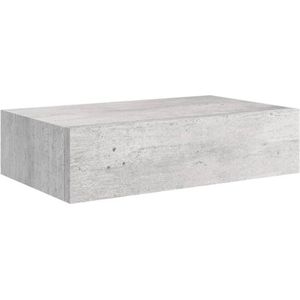 vidaXL-Wandschap-met-lade-40x23,5x10-cm-MDF-betongrijs