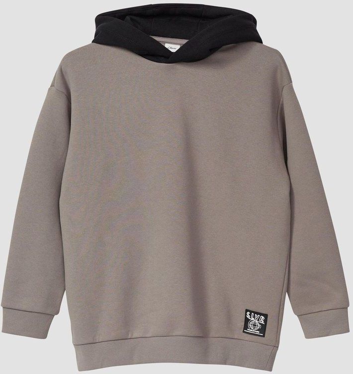 s.Oliver - Oversized Hoodie - Zacht - Met Vaste Gevoerde Capuchon