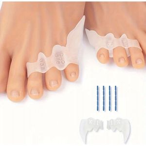 Gel Kliin met Bescherming voor Kleine Teen - Hallux Valgus Separator