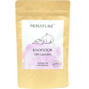 Knoflook Capsules 180 stuks - 450mg Knoflookpoeder per Vegan Capsule - Garlic - Allicine - 100% Plantaardig