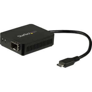 StarTech USB-C -glasvezel adapter - Open SFP 1000BASE-SX/LX