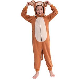 Dieren Kostuum voor Kinderen - Unisex Cheetah, Koe, Aap, Eenhoorn, Dalmatiër, Giraffe Halloween Onesie