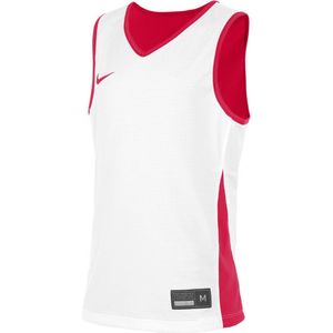 Nike reversible tanktop junior rood wit NT0204657, maat 128